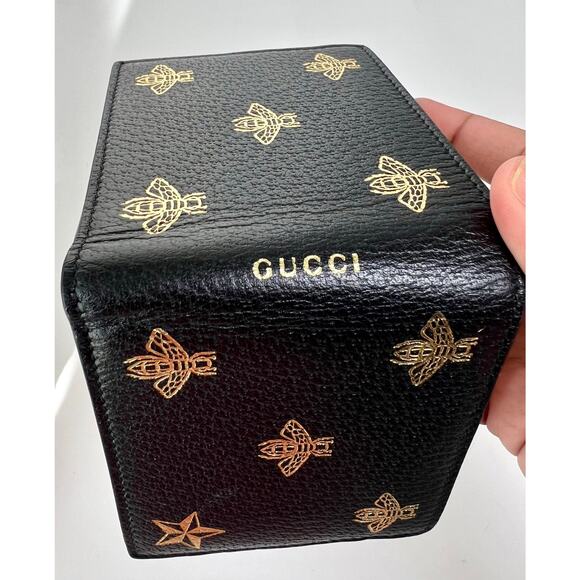 Gucci GG Monogram Bifold Wallet With White Leather - Picture 9 of 11
